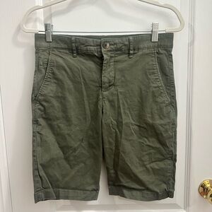RW&CO Mens Casual Green Shorts
